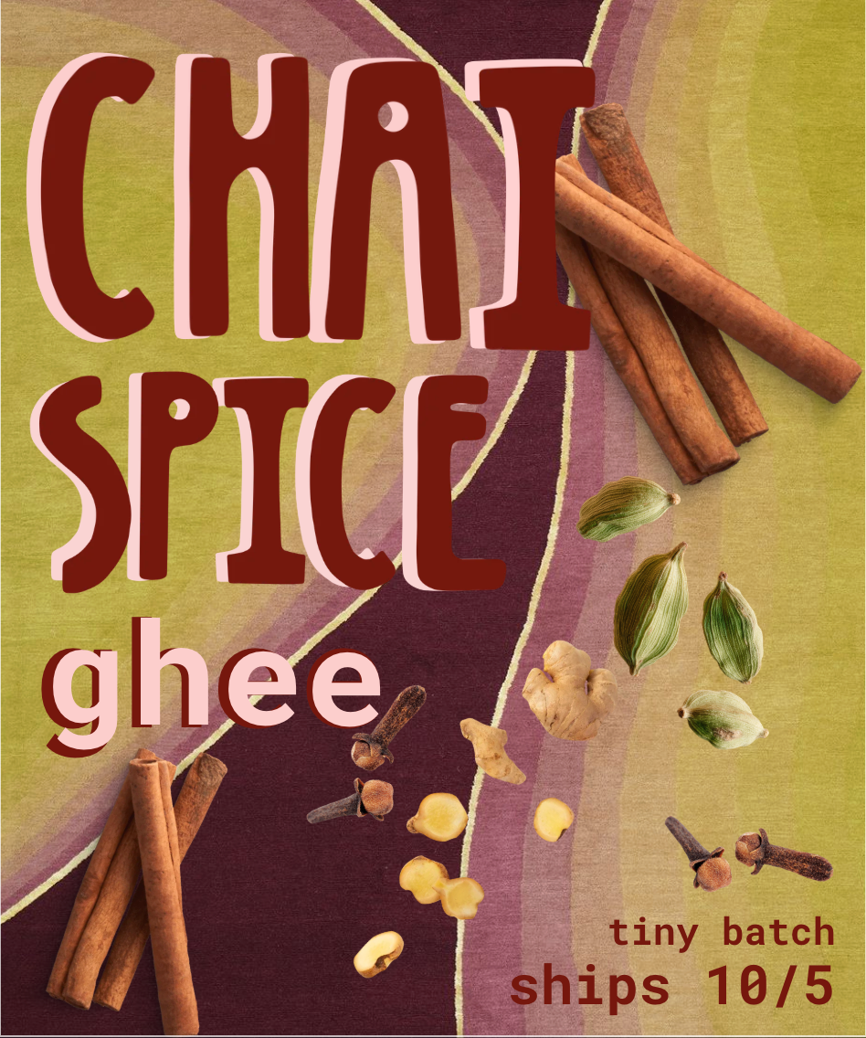 chai spice ghee